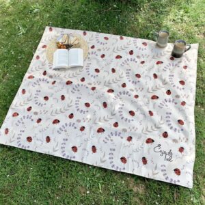 Manta de picnic - Chinitas (tamaño estándar) - A PEDIDO, entrega en 10 días hábiles