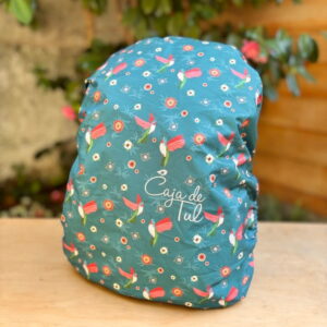 Cubre Mochila - Colibrí  (A PEDIDO - entrega en 5 días hábiles)